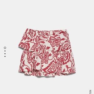 Zara printed set (skirt & top sold separately)